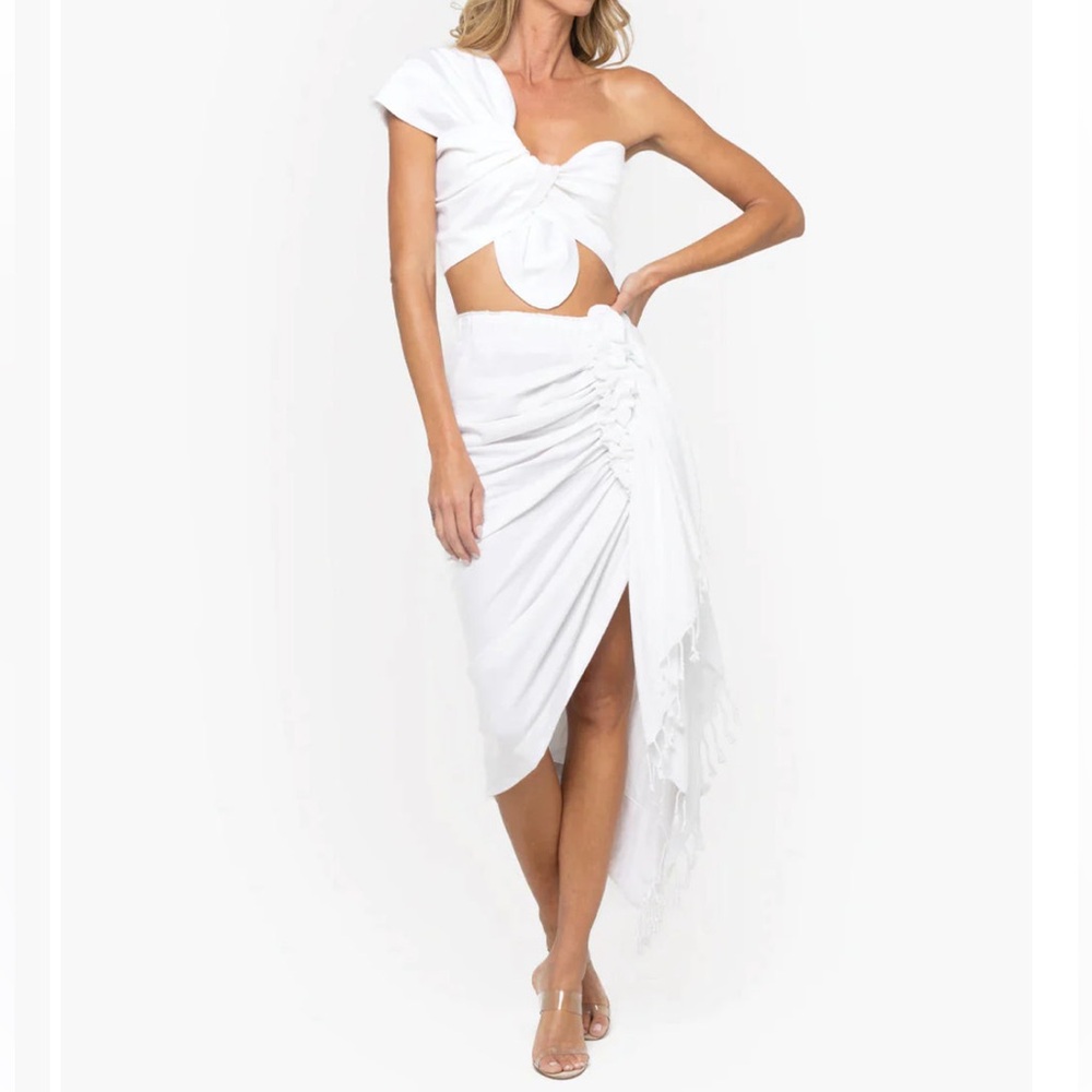 JBQ Just Bee Queen Tulum Skirt White